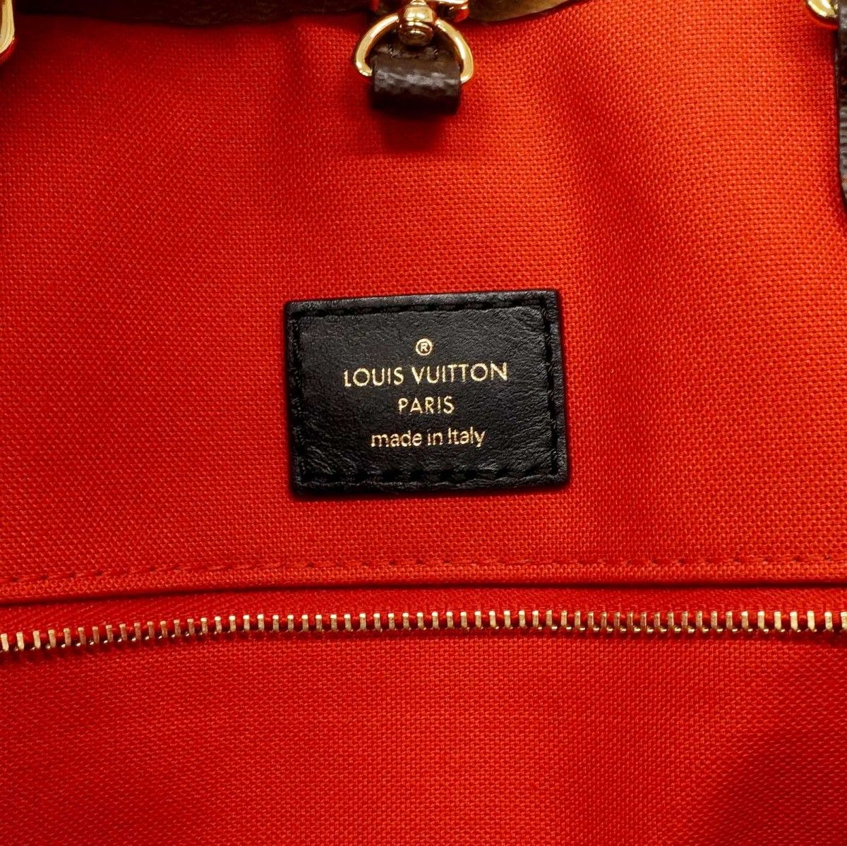 Louis Vuitton Tote Monogram Giant Reverse On The Go GM Brown 2-Way — view 5
