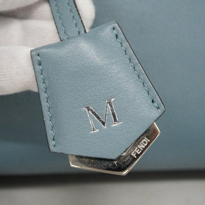 Fendi Handbag Visible Leather Blue Silver 2-Way Bag — view 6