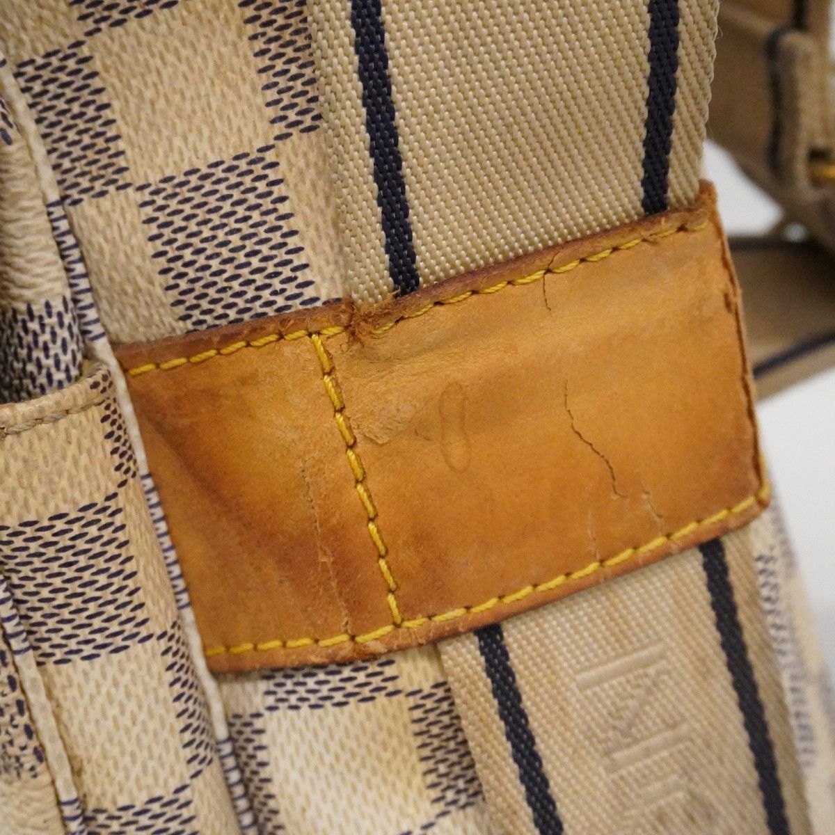 Louis Vuitton Shoulder Bag Damier Azur Naviglio White — view 6