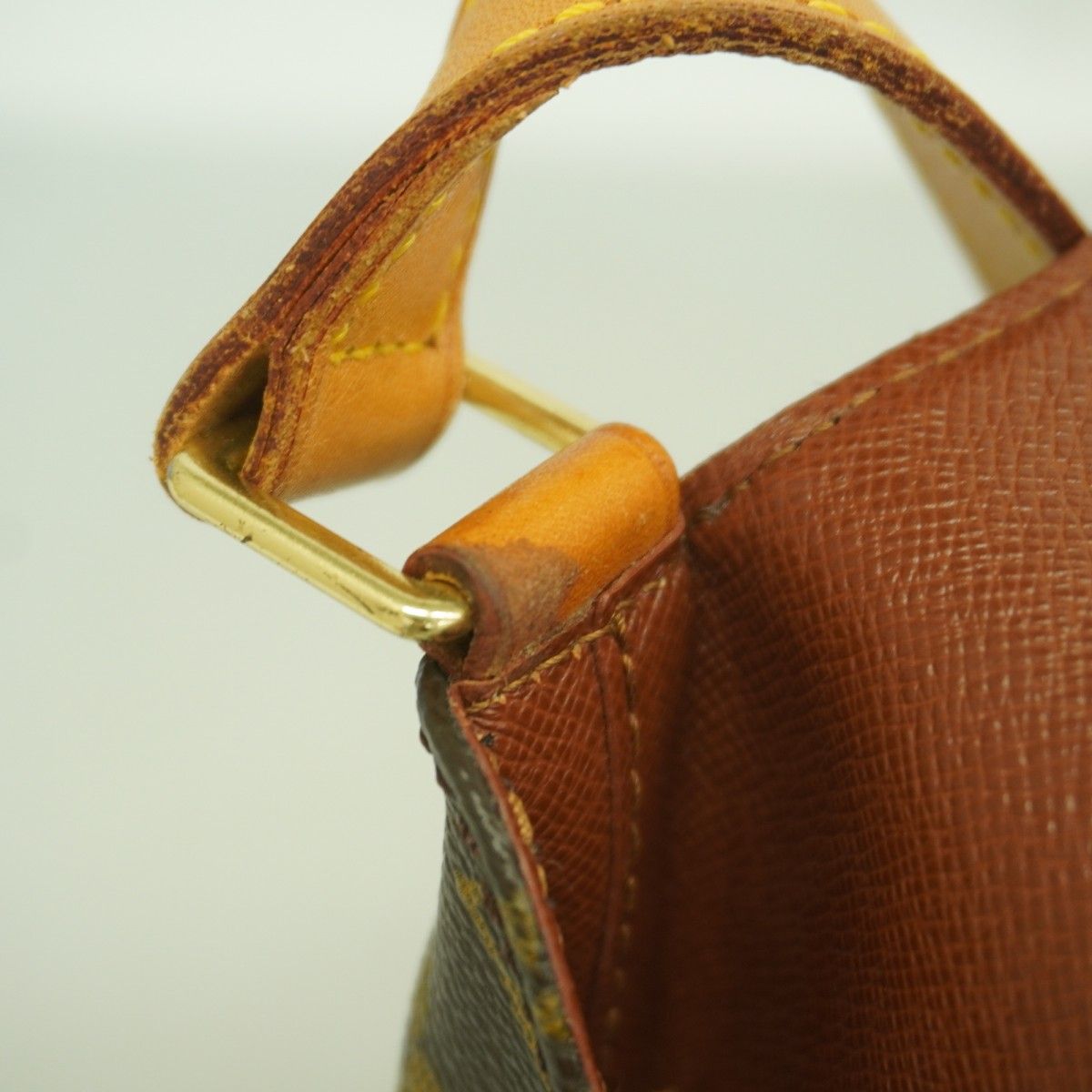 Louis Vuitton Shoulder Bag Monogram Musette Salsa Short Strap Brown — view 8