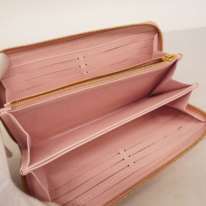 Louis Vuitton Wallet Vernis Zippy Rose Velours — view 3