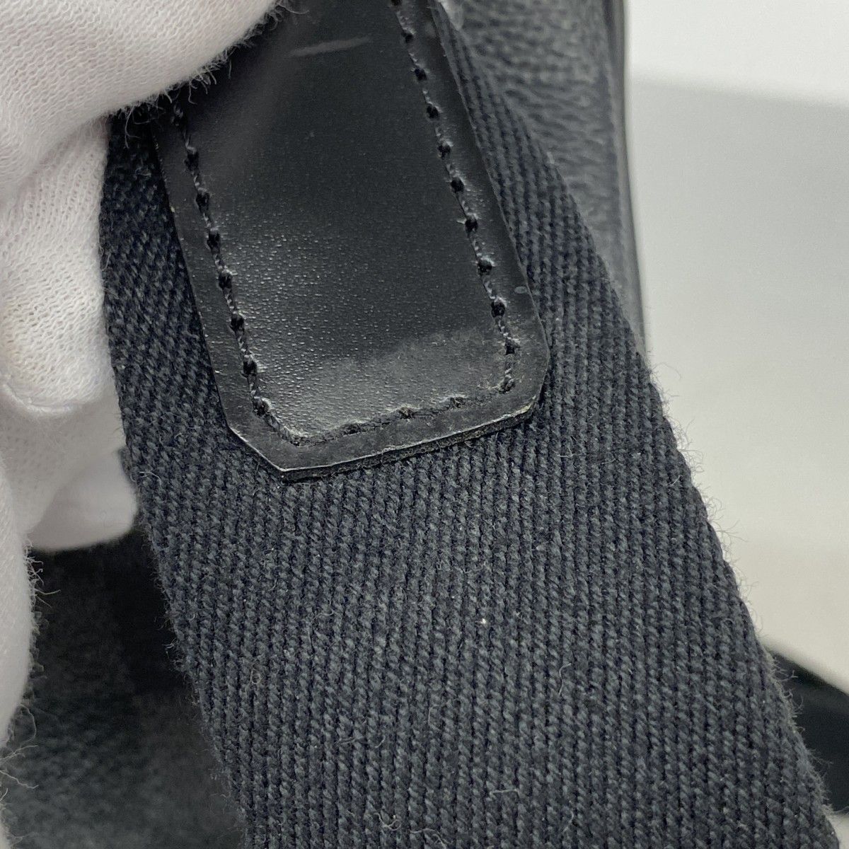 Louis Vuitton Shoulder Bag Damier Graphite Thomas Black Gray — view 7