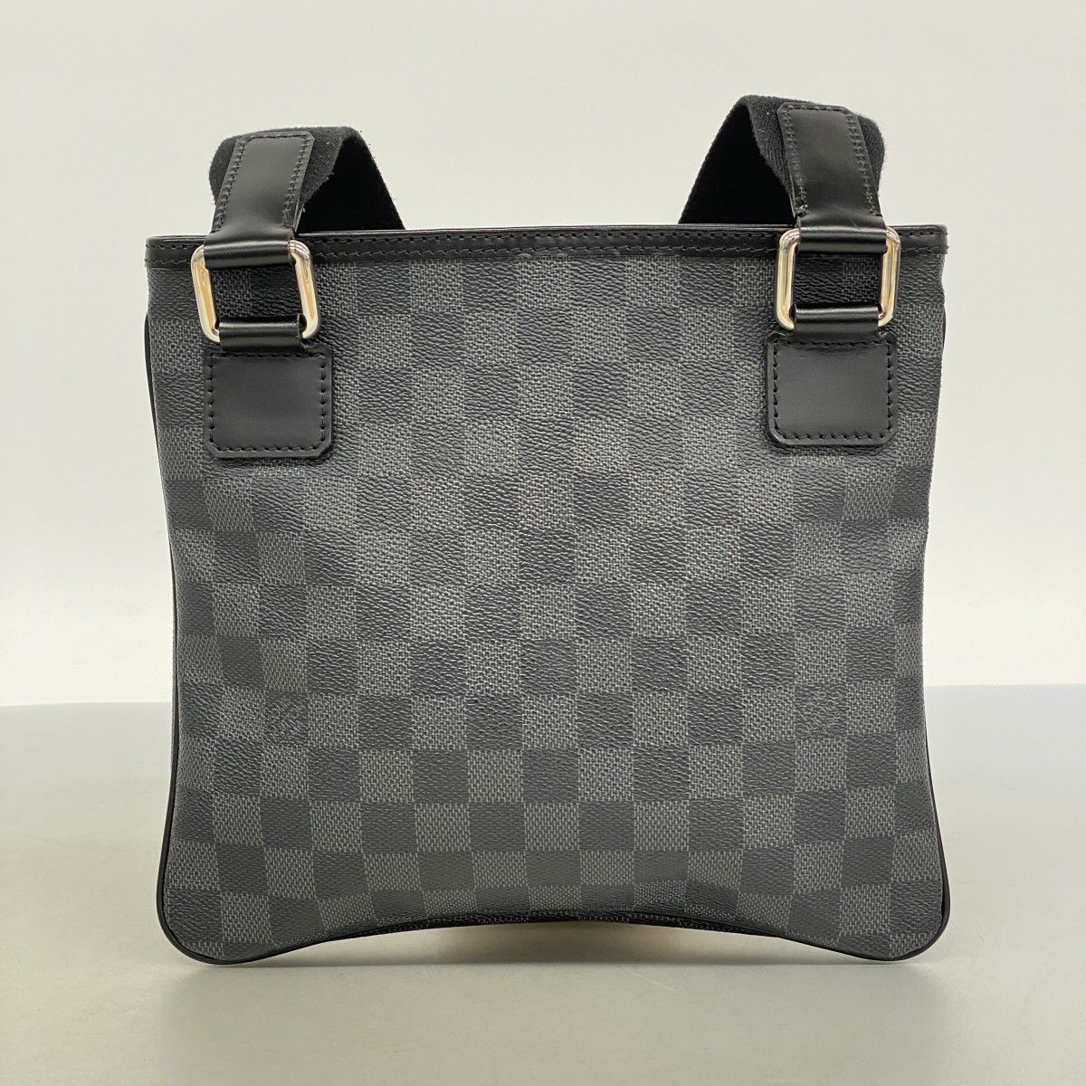 Louis Vuitton Shoulder Bag Damier Graphite Thomas Black Gray — view 9
