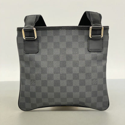 Louis Vuitton Shoulder Bag Damier Graphite Thomas Black Gray — view 9