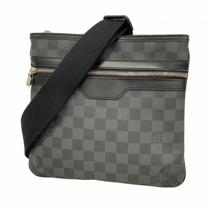 Louis Vuitton Shoulder Bag Damier Graphite Thomas Black Gray