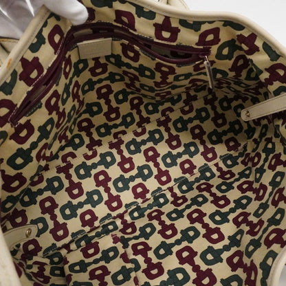 Gucci Tote Guccissima Leather Ivory Chien Pants Gold — view 4