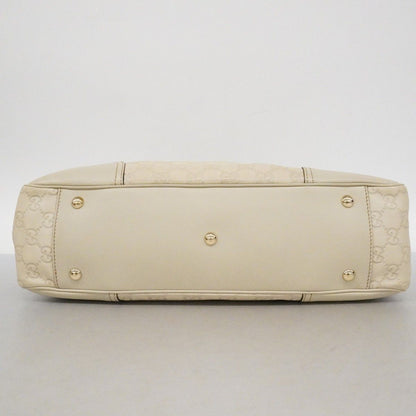 Gucci Tote Guccissima Leather Ivory Chien Pants Gold — view 3