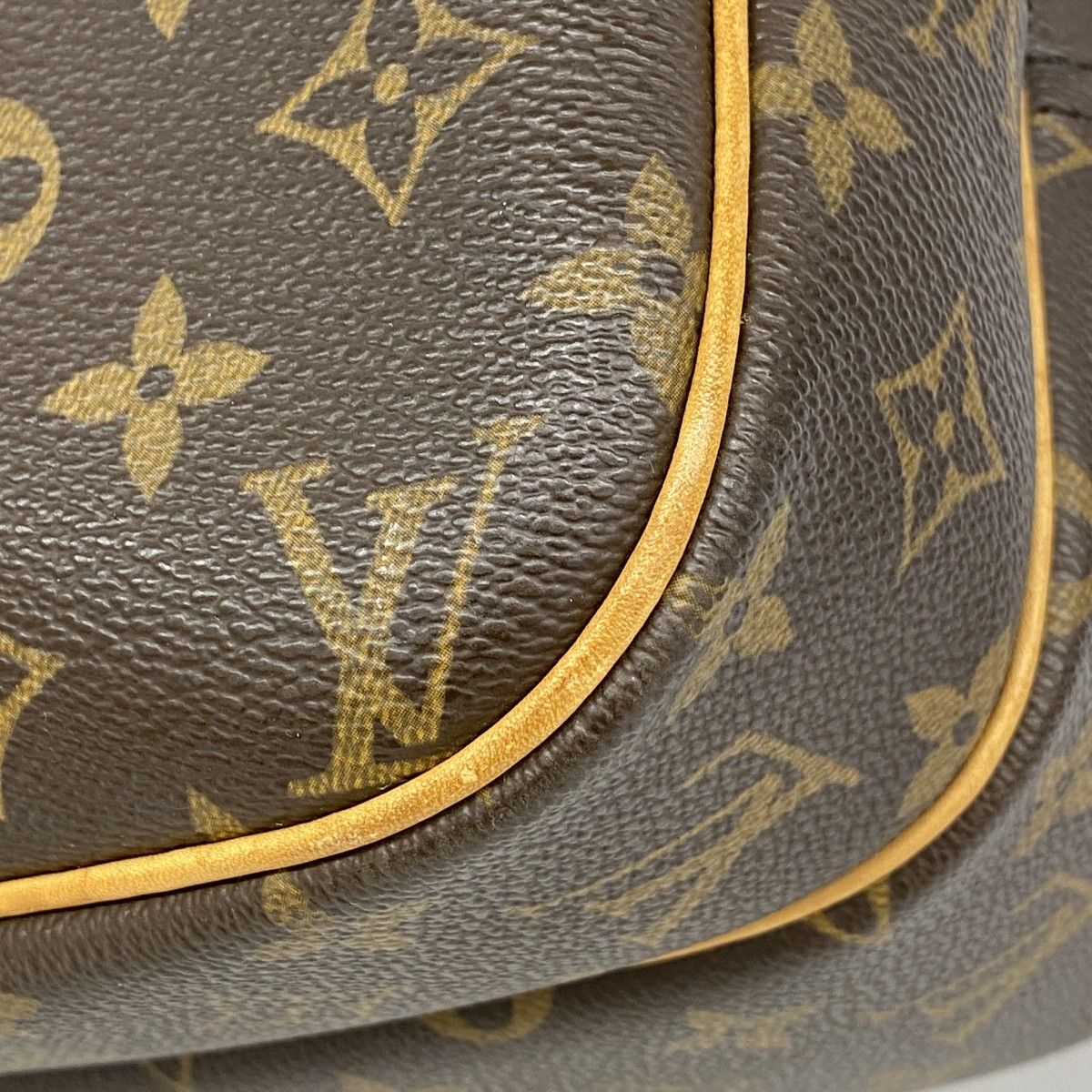 Louis Vuitton Shoulder Bag Monogram Reporter PM Brown — view 6