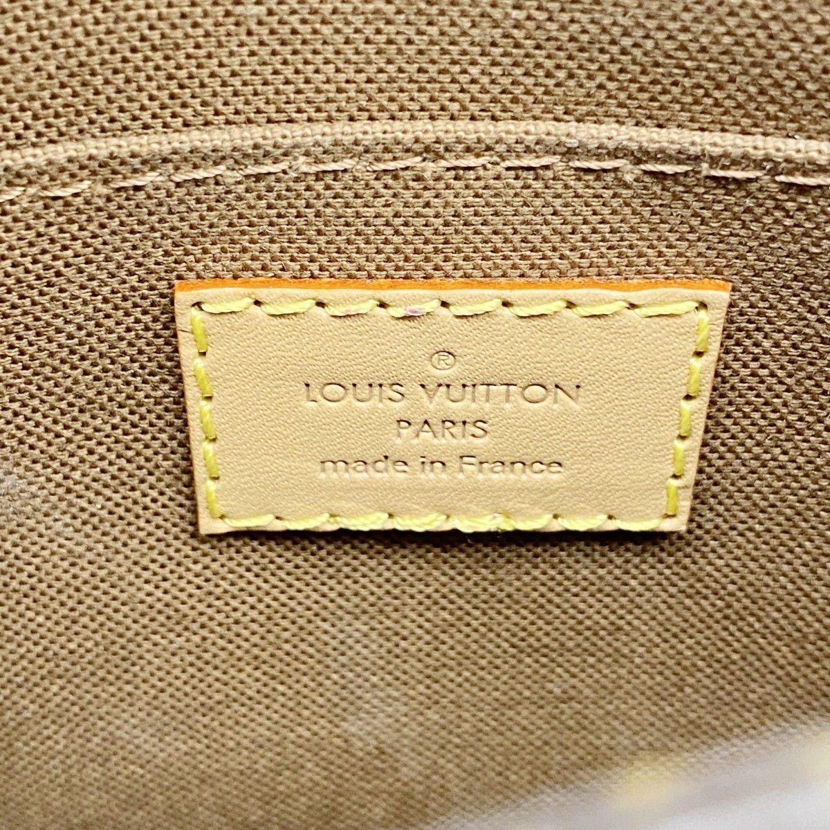 Louis Vuitton Handbag Monogram Petite Sac Plat Brown 2-Way Bag — view 5