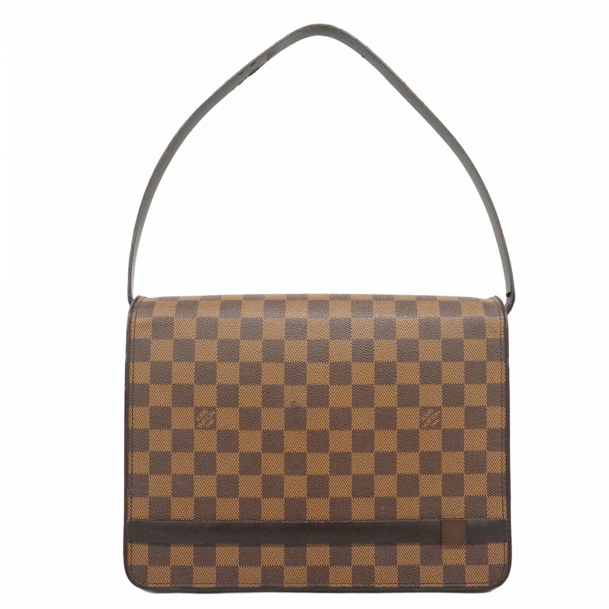 Louis Vuitton Shoulder Bag Damier Tribeca Carre Ebene