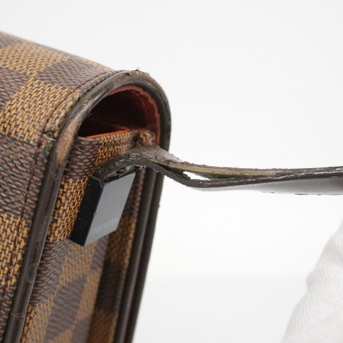 Louis Vuitton Shoulder Bag Damier Tribeca Carre Ebene — view 7
