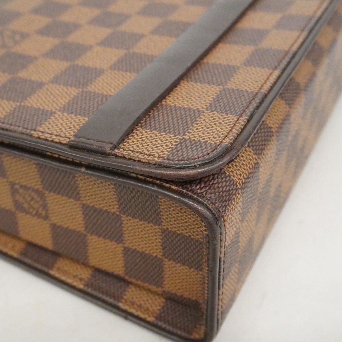 Louis Vuitton Shoulder Bag Damier Tribeca Carre Ebene — view 9