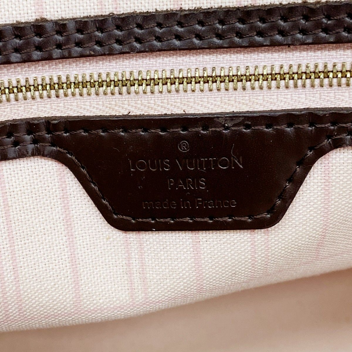 Louis Vuitton Tote Damier Neverfull MM Ebene Rosevalley — view 5