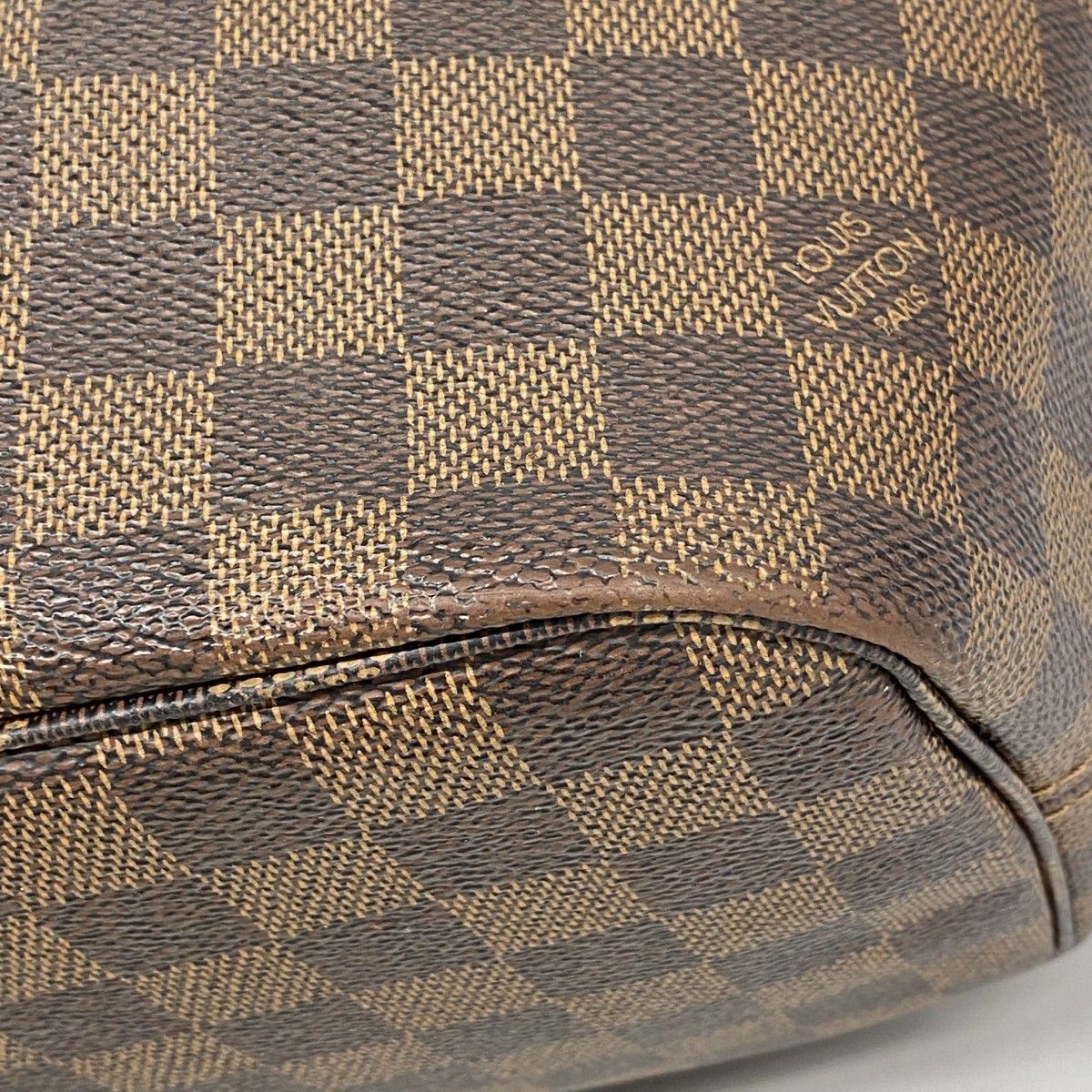 Louis Vuitton Tote Damier Neverfull MM Ebene Rosevalley — view 9
