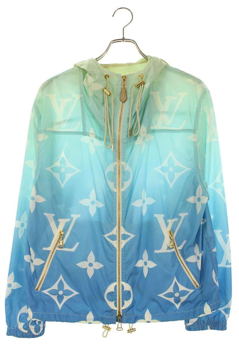 Louis Vuitton Ev0 Monogram All Over Pattern Nylon Jacket 40