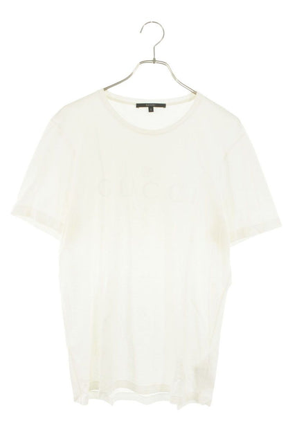 Gucci Front Logo Crew Neck T-Shirt