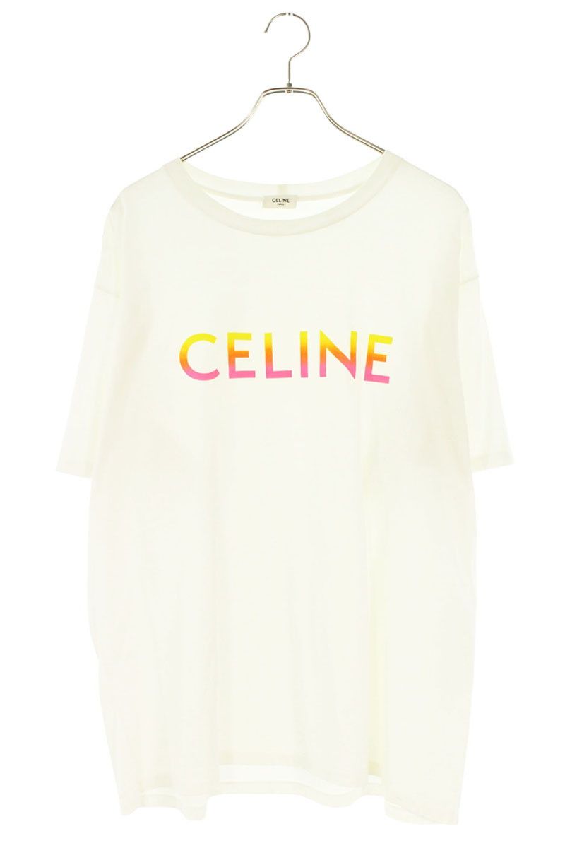 Celine Gradient Logo T-Shirt XL