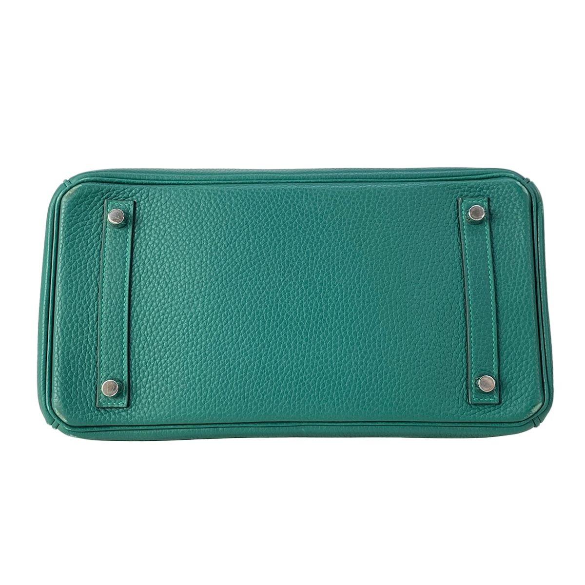 Hermes Handbag Birkin 30 Malachite Silver — view 5