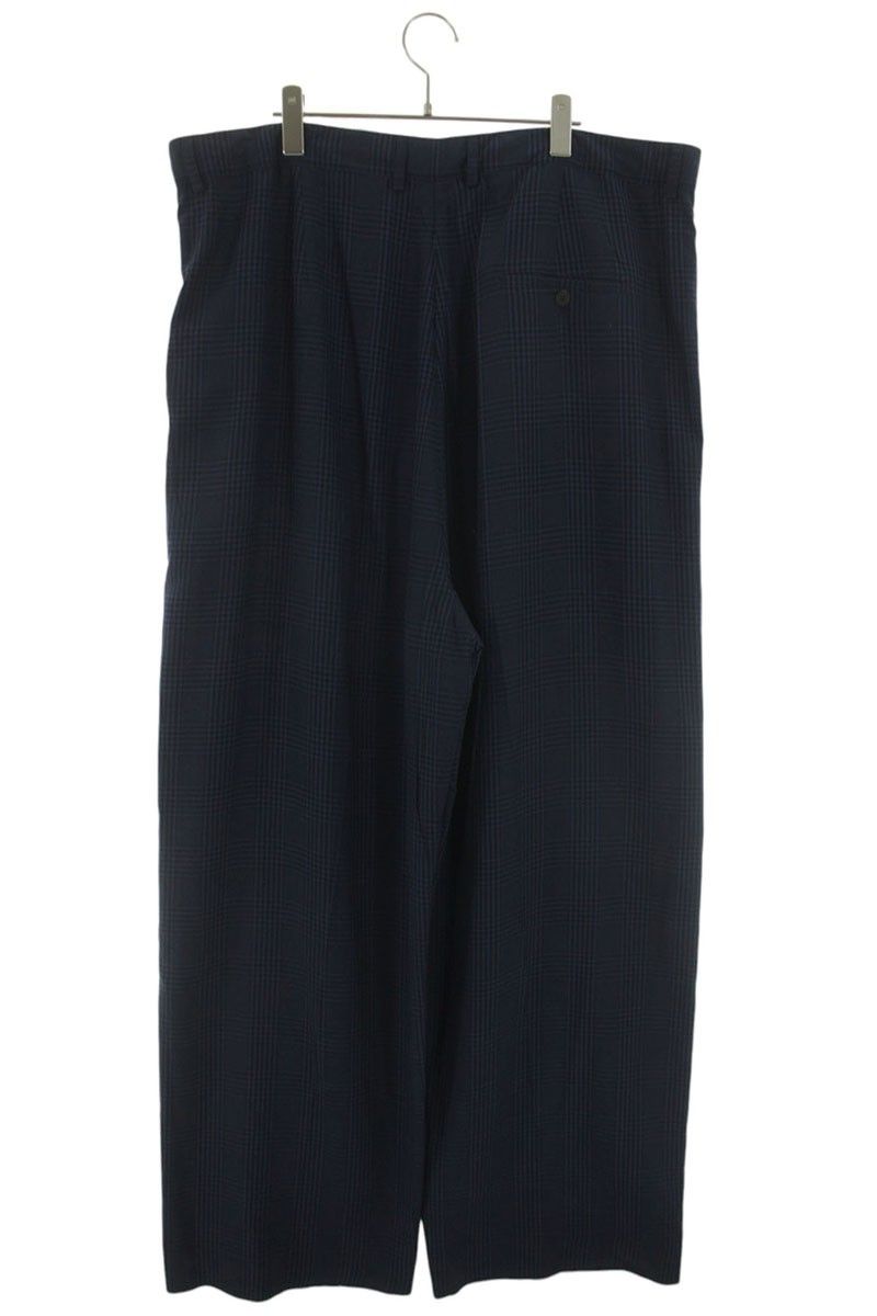 Balenciaga Check Wide Long Pants — view 2