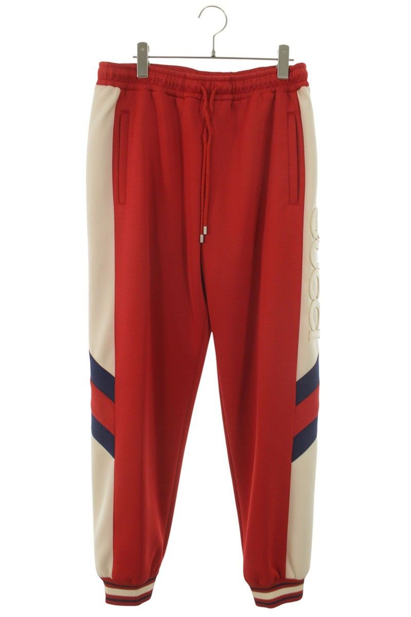 Gucci Logo Side Line Track Long Pants