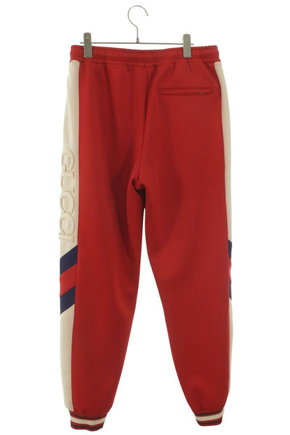 Gucci Logo Side Line Track Long Pants — view 2