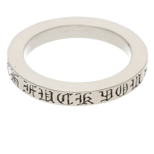 Chrome Hearts Spacer Fuckyou Silver Ring