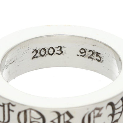 Chrome Hearts Spacer Forever Silver Ring — view 4