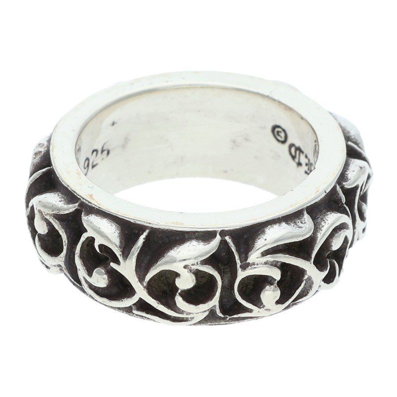 Chrome Hearts Etrnity Vine Band Eternity Silver Ring — view 2