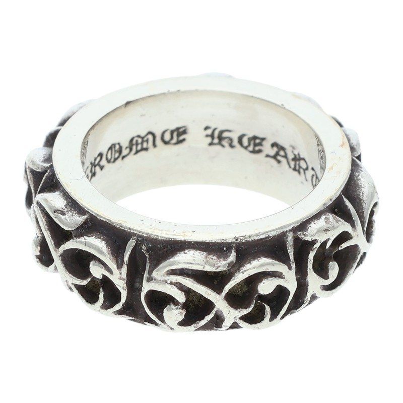Chrome Hearts Etrnity Vine Band Eternity Silver Ring