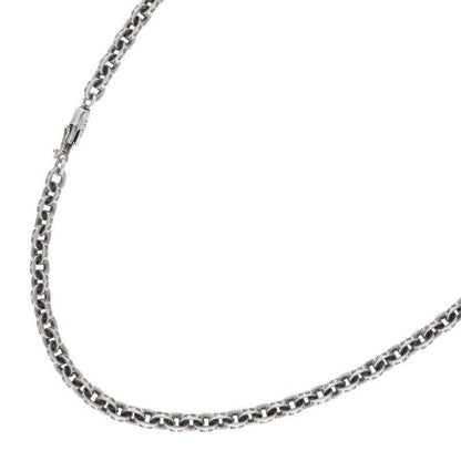 Chrome Hearts Paper Chain 24 Silver Necklace