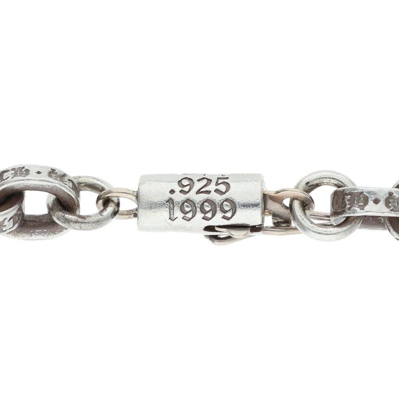 Chrome Hearts Paper Chain 24 Silver Necklace — view 4