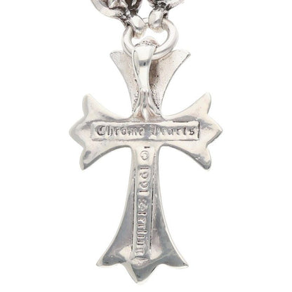 Chrome Hearts 1 Crsbl Chn Sml CH Crs Cross Ball Chain Small CH Silver Necklace — view 3