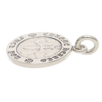 Chrome Hearts Chrm Angl Mdl Angel Medal Charm V1 Silver Necklace Top — view 5