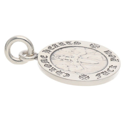 Chrome Hearts Chrm Angl Mdl Angel Medal Charm V1 Silver Necklace Top — view 3