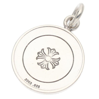 Chrome Hearts Chrm Angl Mdl Angel Medal Charm V1 Silver Necklace Top — view 2