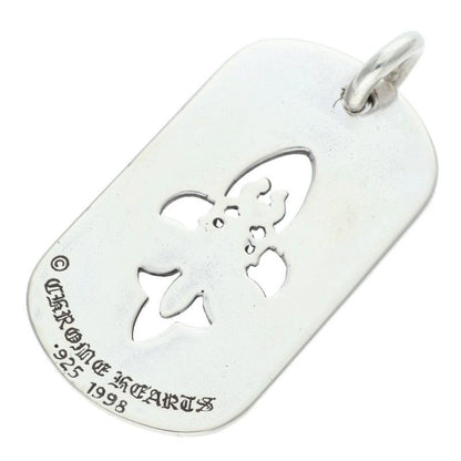 Chrome Hearts D Tag Lrg Fle Dag Fudaga Dog Tag Large Necklace Top — view 2