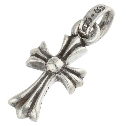 Chrome Hearts Crs Baby Fat Charm Silver Necklace Top