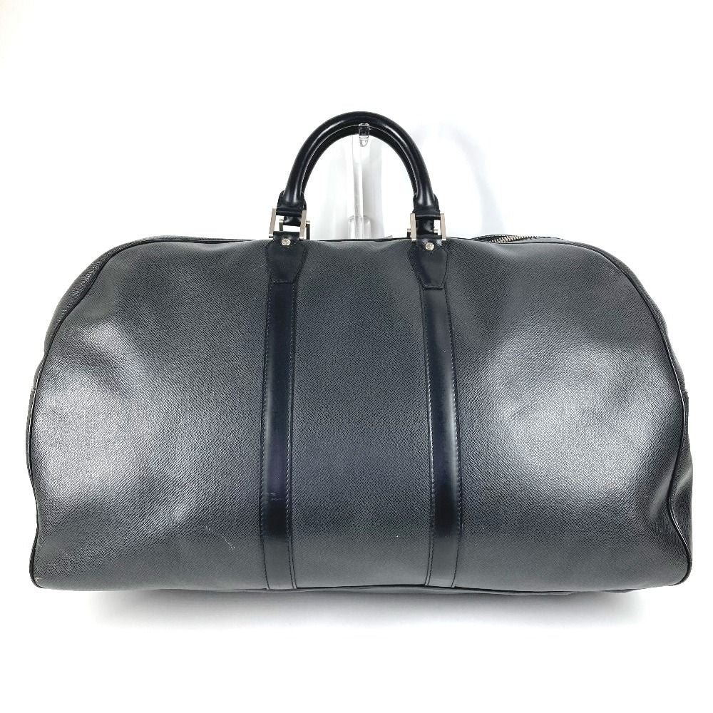 Louis Vuitton Boston Bag Kendall GM Taiga Leather Ardoise Black — view 2
