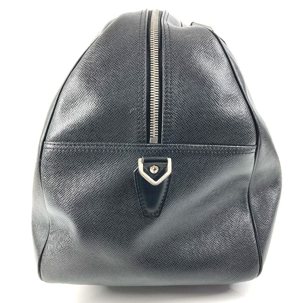 Louis Vuitton Boston Bag Kendall GM Taiga Leather Ardoise Black — view 4