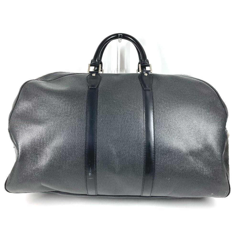 Louis Vuitton Boston Bag Kendall GM Taiga Leather Ardoise Black