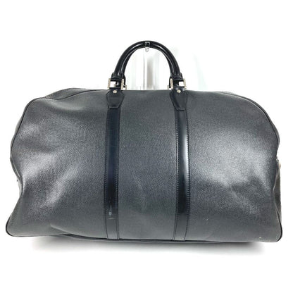 Louis Vuitton Boston Bag Kendall GM Taiga Leather Ardoise Black