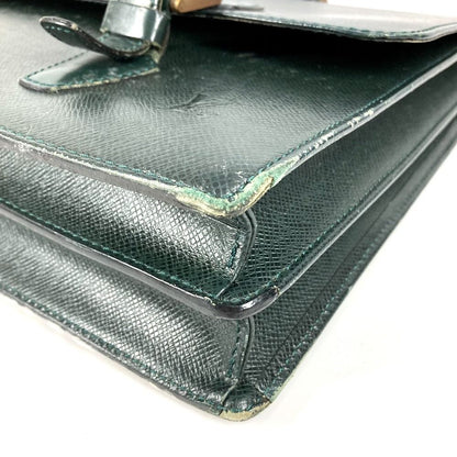 Louis Vuitton Business Bag Tashkent Taiga Leather Epi Sea Green — view 6
