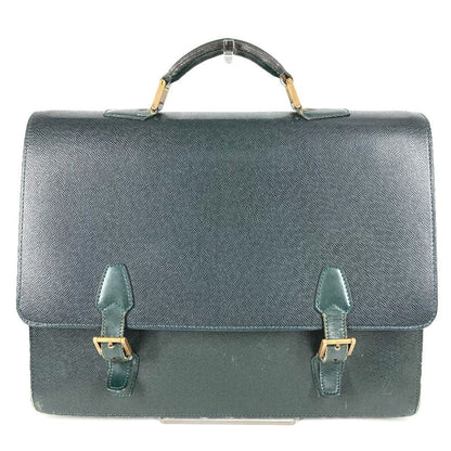 Louis Vuitton Business Bag Tashkent Taiga Leather Epi Sea Green