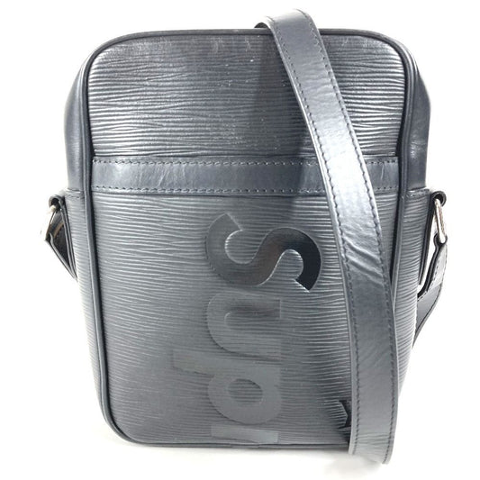 Louis Vuitton Shoulder Bag Danube Epi Leather Noir Black