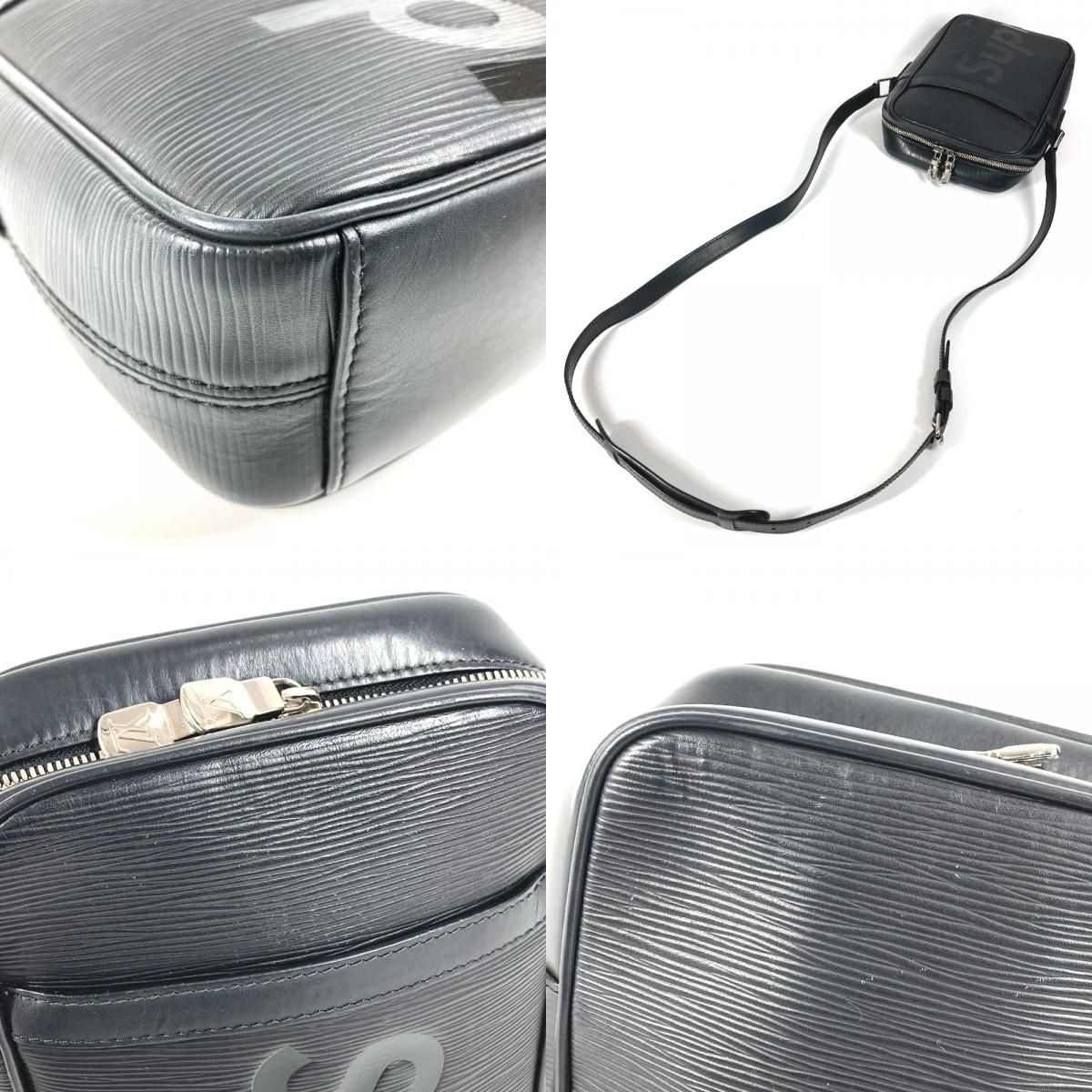 Louis Vuitton Shoulder Bag Danube Epi Leather Noir Black — view 7