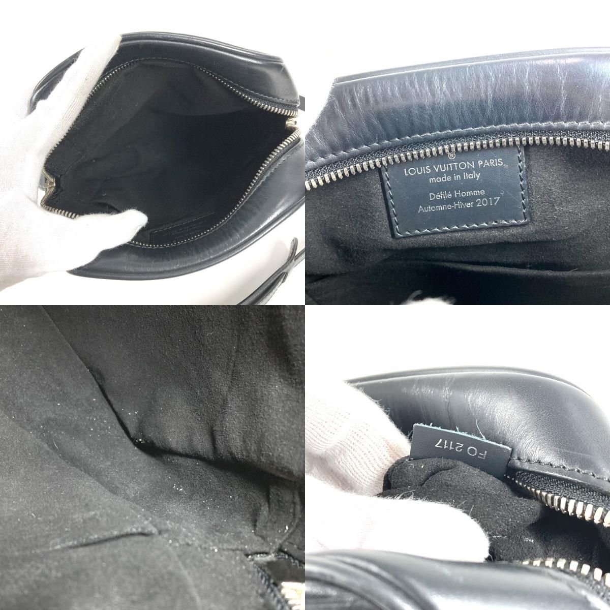 Louis Vuitton Shoulder Bag Danube Epi Leather Noir Black — view 8