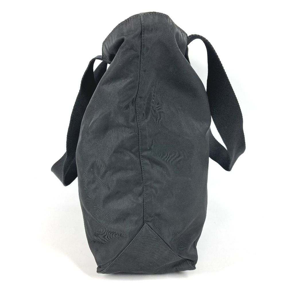 Prada Shoulder Bag Triangle Logo Nylon Black — view 4