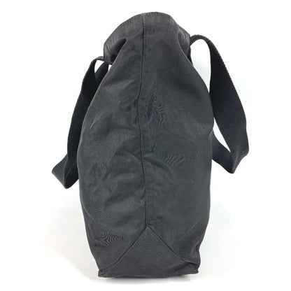 Prada Shoulder Bag Triangle Logo Nylon Black — view 4
