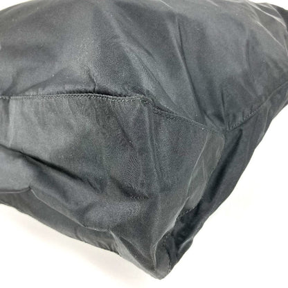 Prada Shoulder Bag Triangle Logo Nylon Black — view 6