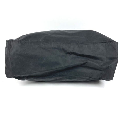 Prada Shoulder Bag Triangle Logo Nylon Black — view 5